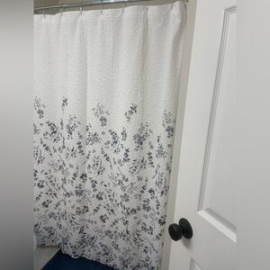 DKNY fabric shower curtain
